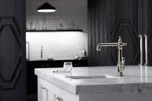 Classic bar sink needs a gentleman’s touch
