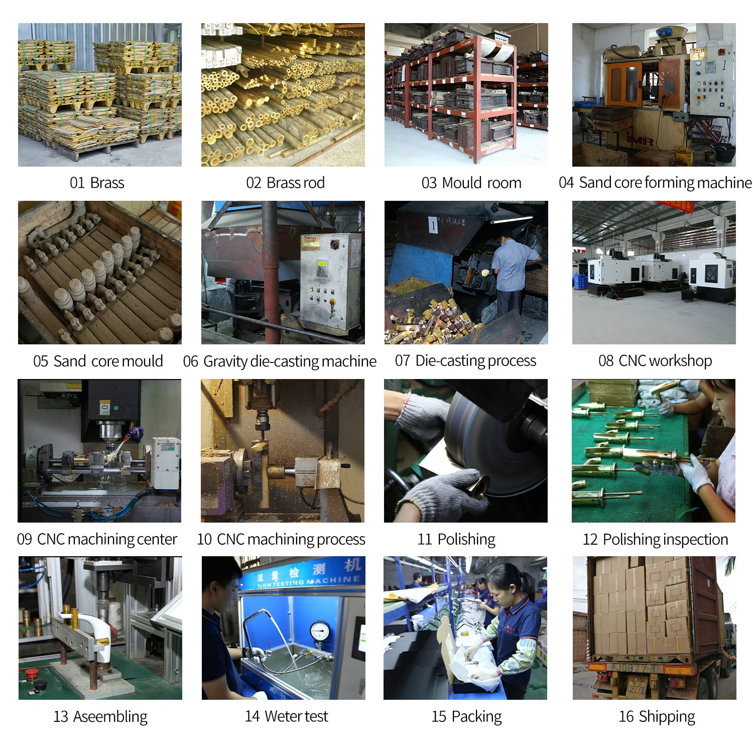 Brass Taps Manufacturing Process VIGA Faucet Manufacturer