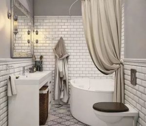 5M² Bathroom, How To Achieve A Bath + Shower? It's So Smart!
