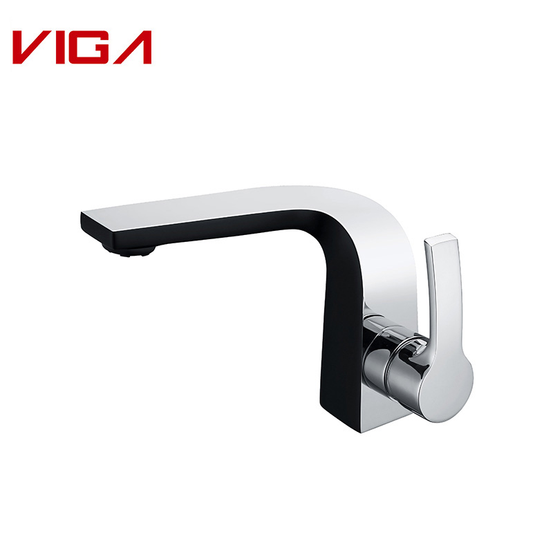 Large flow water tap fancy design bathroom basin mixer tap