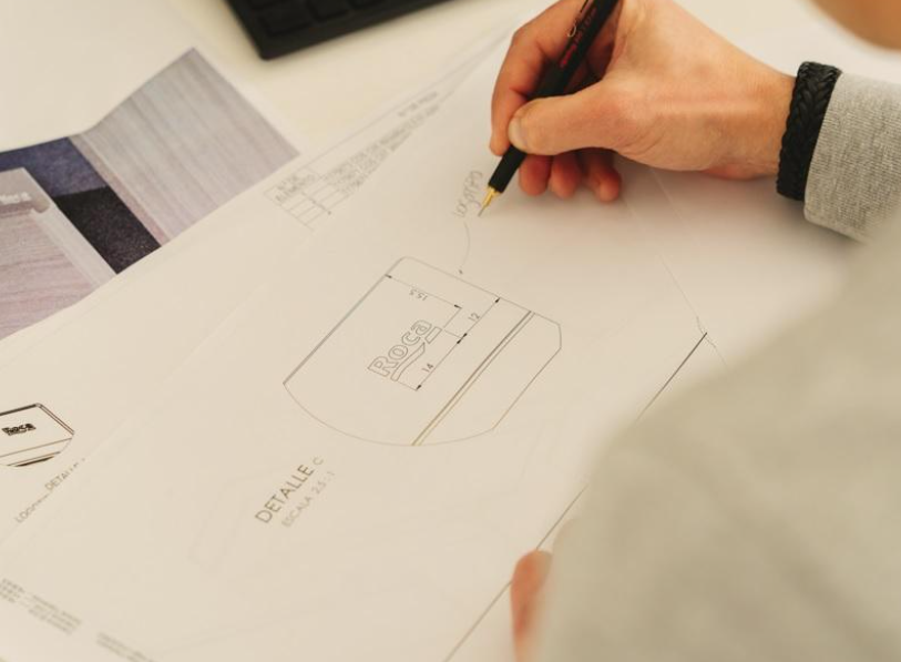 Roca AI workshop event showcasing innovative bathroom design concepts for premium living spaces