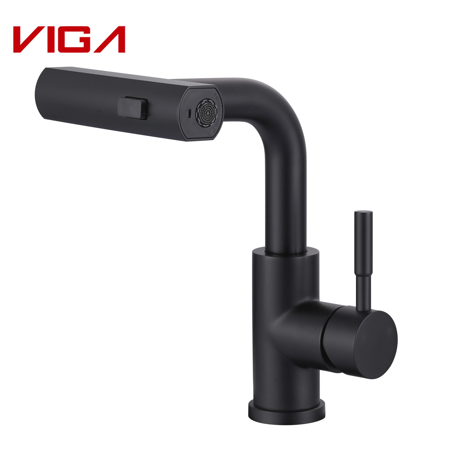 99116001DB Stainless Steel Kitchen Mixer with Multi-Function Spray Head, Matte Black