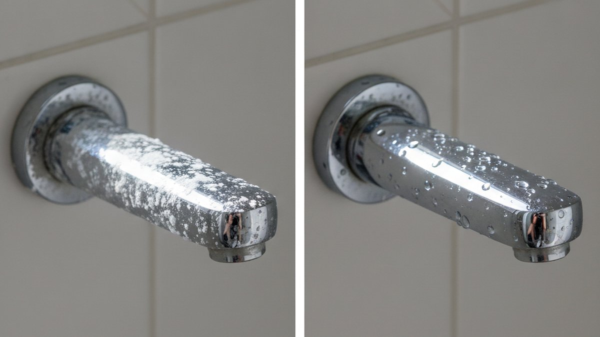 How Do You Remove Hard Water Stains From a Shower Faucet Without Damaging the Finish? 1 - Repair - 1