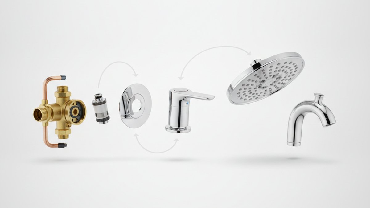 What Is a Shower Faucet Combo With Valve, and Which One Should You Buy in 2026? 1 - Product - 1