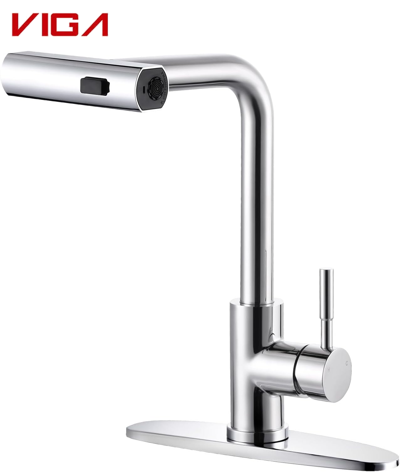 24” pull out kitchen sink mixer tap